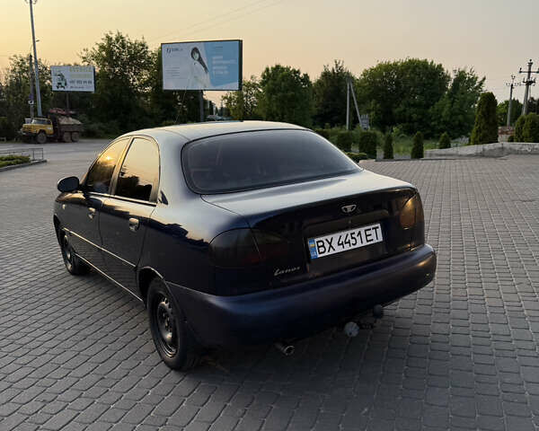 Дэу Ланос 2006 в Хмельницком на Automoto.ua Синий Дэу Ланос, объемом двигателя 1.5 л и пробегом 204 тыс. км за 2199 $, фото 3 на Automoto.ua