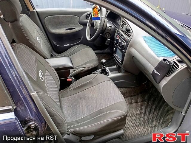 Синий Дэу Ланос, объемом двигателя 1.5 л и пробегом 187 тыс. км за 2250 $, фото 9 на Automoto.ua