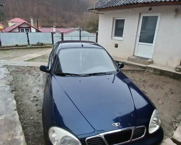 Синій Деу Ланос, об'ємом двигуна 1.5 л та пробігом 211 тис. км за 1500 $, фото 1 на Automoto.ua