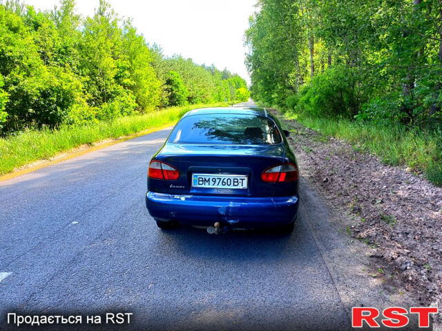 Синий Дэу Ланос, объемом двигателя 1.5 л и пробегом 202 тыс. км за 1350 $, фото 2 на Automoto.ua