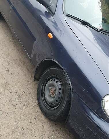 Синий Дэу Ланос, объемом двигателя 1.5 л и пробегом 200 тыс. км за 2100 $, фото 2 на Automoto.ua