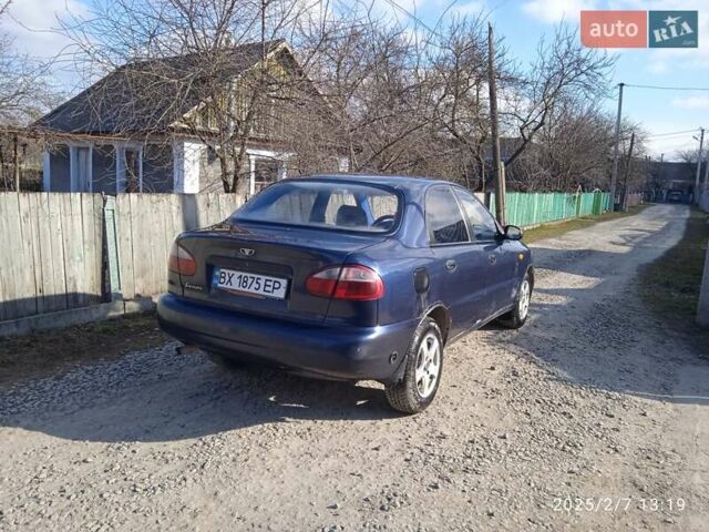 Синий Дэу Ланос, объемом двигателя 1.5 л и пробегом 225 тыс. км за 1500 $, фото 5 на Automoto.ua