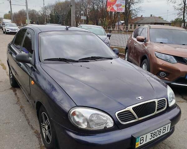 Дэу Ланос 2006 в Полтаве на Automoto.ua Синий Дэу Ланос, объемом двигателя 1.5 л и пробегом 168 тыс. км за 1500 $, фото 2 на Automoto.ua