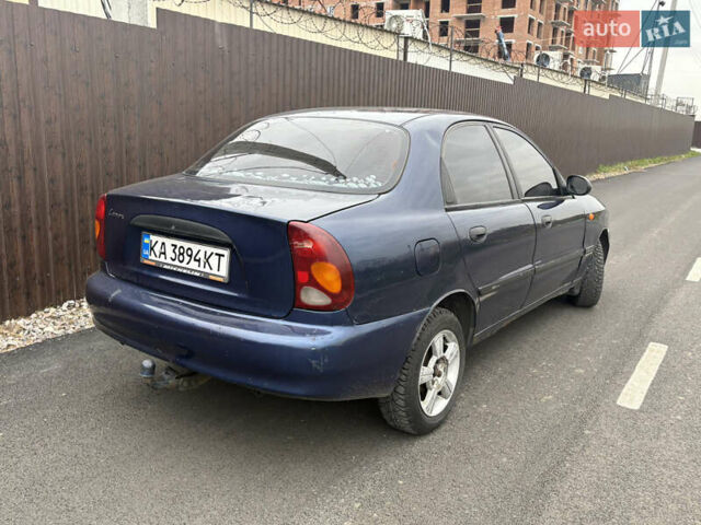 Дэу Ланос 2006 в Киеве на Automoto.ua Синий Дэу Ланос, объемом двигателя 1.5 л и пробегом 270 тыс. км за 1700 $, фото 2 на Automoto.ua