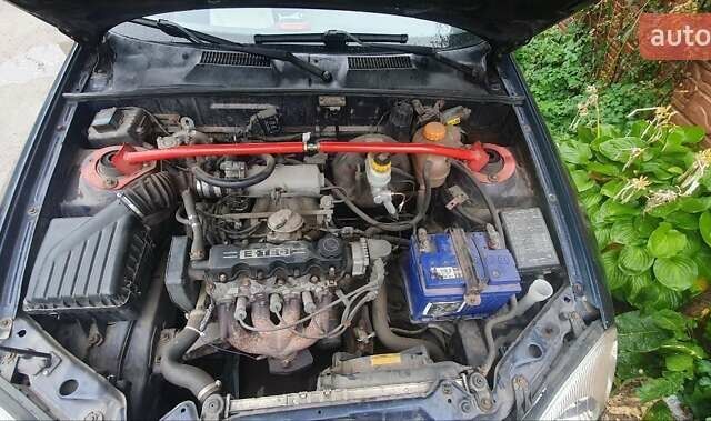 Синий Дэу Ланос, объемом двигателя 1.5 л и пробегом 200 тыс. км за 2100 $, фото 6 на Automoto.ua