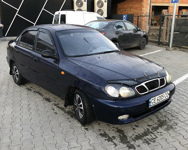 Синий Дэу Ланос, объемом двигателя 1.5 л и пробегом 166 тыс. км за 1500 $, фото 7 на Automoto.ua