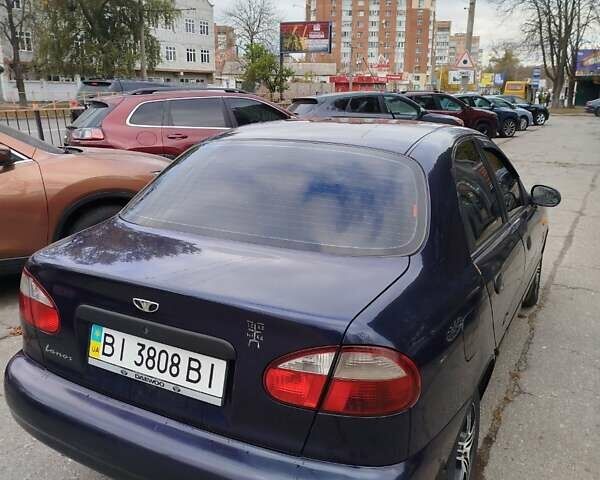 Дэу Ланос 2006 в Полтаве на Automoto.ua Синий Дэу Ланос, объемом двигателя 1.5 л и пробегом 168 тыс. км за 1500 $, фото 6 на Automoto.ua