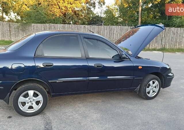 Синий Дэу Ланос, объемом двигателя 1.5 л и пробегом 99 тыс. км за 3700 $, фото 7 на Automoto.ua