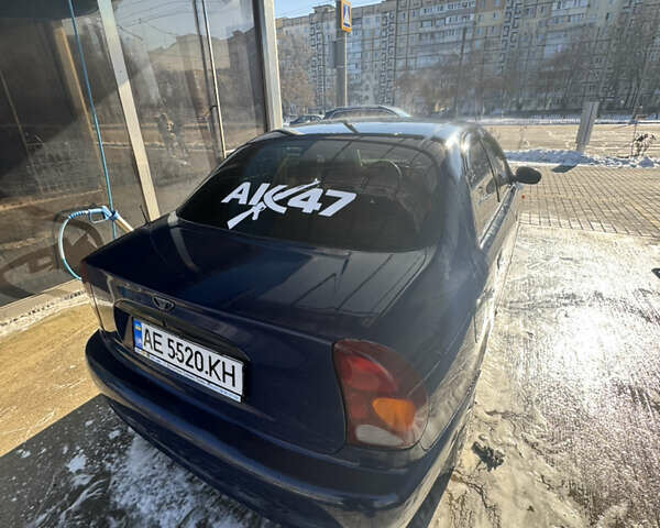 Синий Дэу Ланос, объемом двигателя 1.5 л и пробегом 99 тыс. км за 2650 $, фото 2 на Automoto.ua
