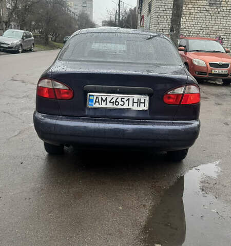 Синій Деу Ланос, об'ємом двигуна 1.5 л та пробігом 205 тис. км за 2000 $, фото 3 на Automoto.ua