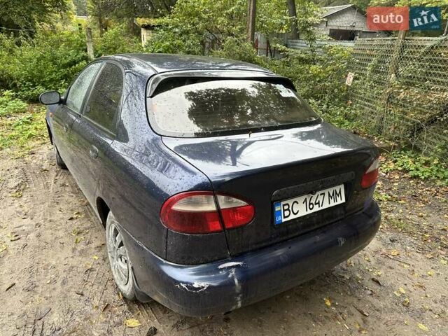 Синий Дэу Ланос, объемом двигателя 1.5 л и пробегом 263 тыс. км за 1200 $, фото 8 на Automoto.ua