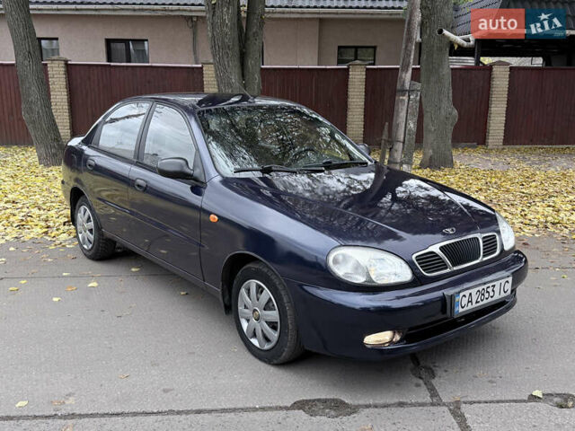 Дэу Ланос 2006 в Золотоноше на Automoto.ua Синий Дэу Ланос, объемом двигателя 1.6 л и пробегом 220 тыс. км за 2750 $, фото 2 на Automoto.ua