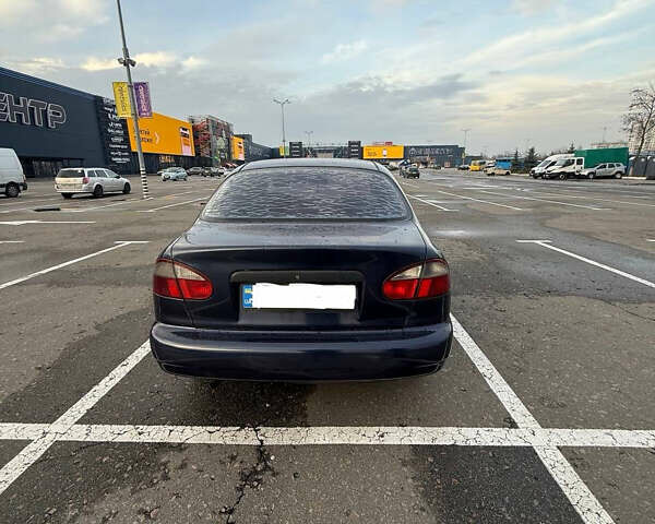 Синий Дэу Ланос, объемом двигателя 1.5 л и пробегом 340 тыс. км за 2400 $, фото 5 на Automoto.ua