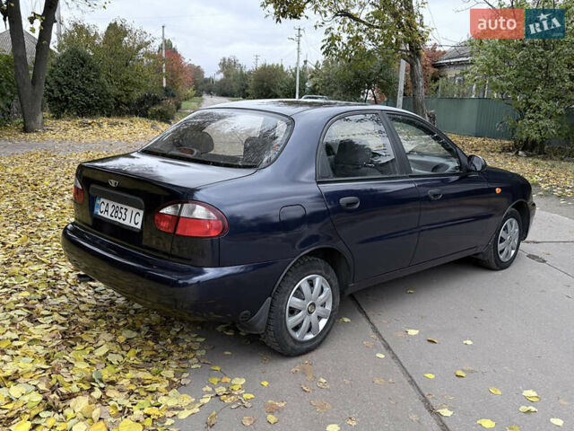 Дэу Ланос 2006 в Золотоноше на Automoto.ua Синий Дэу Ланос, объемом двигателя 1.6 л и пробегом 220 тыс. км за 2750 $, фото 3 на Automoto.ua