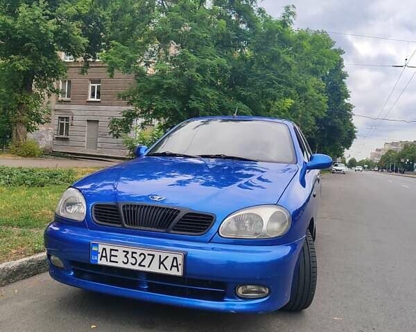 Синий Дэу Ланос, объемом двигателя 1.5 л и пробегом 450 тыс. км за 2850 $, фото 1 на Automoto.ua