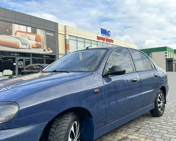 Синий Дэу Ланос, объемом двигателя 1.5 л и пробегом 145 тыс. км за 1899 $, фото 4 на Automoto.ua