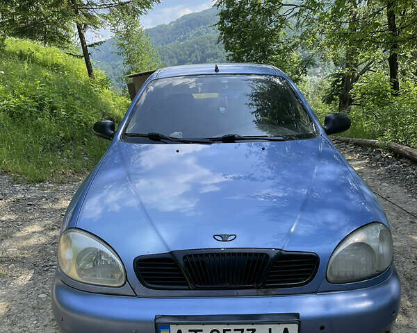 Синий Дэу Ланос, объемом двигателя 1.5 л и пробегом 213 тыс. км за 2000 $, фото 5 на Automoto.ua