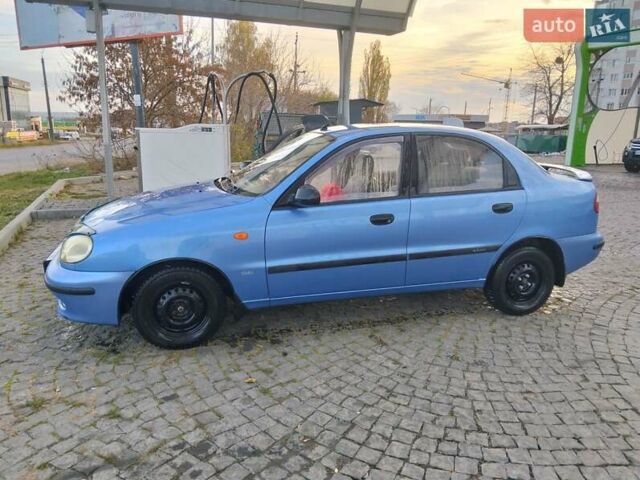 Синий Дэу Ланос, объемом двигателя 1.5 л и пробегом 165 тыс. км за 2999 $, фото 12 на Automoto.ua