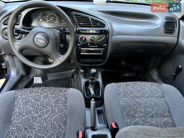 Синий Дэу Ланос, объемом двигателя 1.5 л и пробегом 83 тыс. км за 2800 $, фото 10 на Automoto.ua