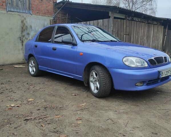 Синий Дэу Ланос, объемом двигателя 1.5 л и пробегом 97 тыс. км за 3500 $, фото 20 на Automoto.ua