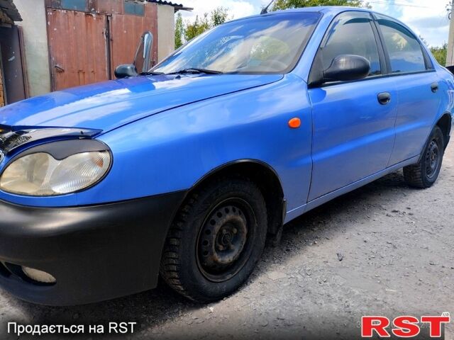 Синий Дэу Ланос, объемом двигателя 1.5 л и пробегом 0 тыс. км за 1450 $, фото 1 на Automoto.ua