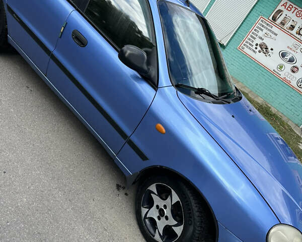 Синій Деу Ланос, об'ємом двигуна 1.6 л та пробігом 240 тис. км за 2100 $, фото 4 на Automoto.ua