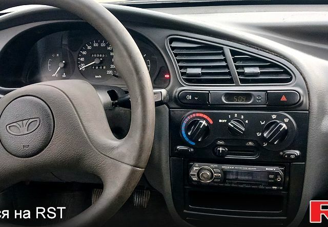 Синій Деу Ланос, об'ємом двигуна 1.4 л та пробігом 170 тис. км за 1500 $, фото 12 на Automoto.ua