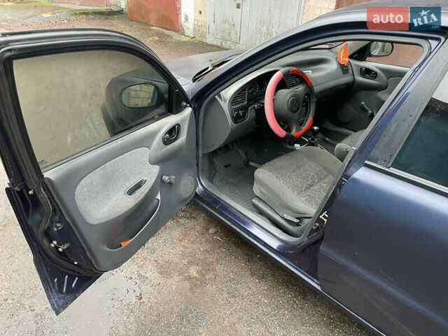 Синий Дэу Ланос, объемом двигателя 1.5 л и пробегом 245 тыс. км за 1650 $, фото 7 на Automoto.ua