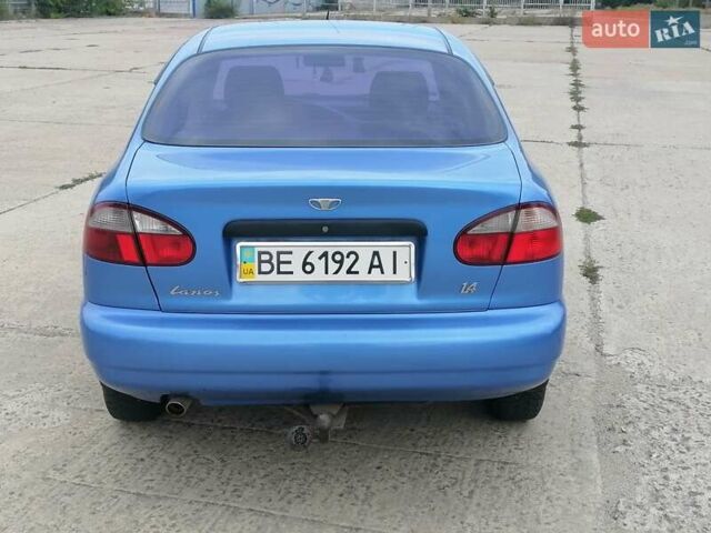 Синий Дэу Ланос, объемом двигателя 1.39 л и пробегом 133 тыс. км за 2700 $, фото 4 на Automoto.ua