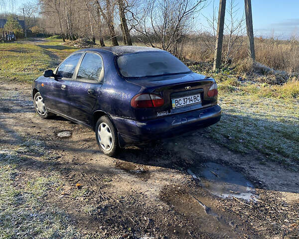 Синій Деу Ланос, об'ємом двигуна 1.5 л та пробігом 189 тис. км за 1750 $, фото 1 на Automoto.ua