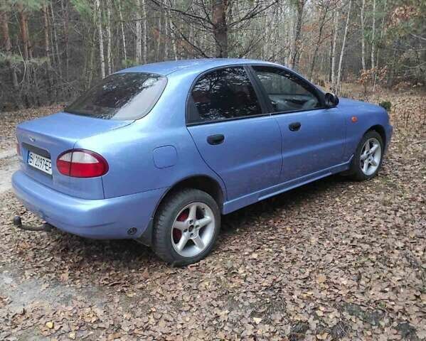 Синий Дэу Ланос, объемом двигателя 1.5 л и пробегом 97 тыс. км за 3500 $, фото 5 на Automoto.ua