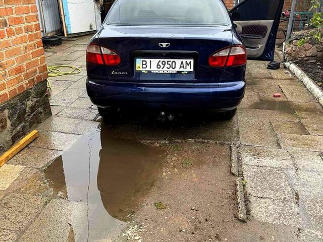 Дэу Ланос 2007 в Полтаве на Automoto.ua Синий Дэу Ланос, объемом двигателя 1.5 л и пробегом 219 тыс. км за 1950 $, фото 4 на Automoto.ua