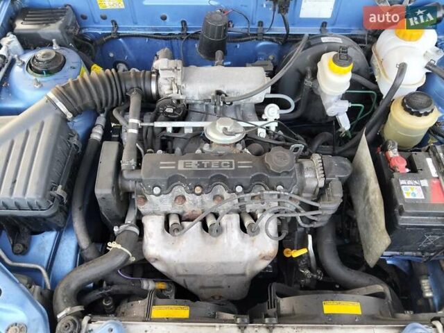 Синий Дэу Ланос, объемом двигателя 1.5 л и пробегом 165 тыс. км за 2999 $, фото 3 на Automoto.ua