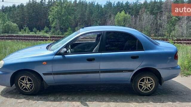Синій Деу Ланос, об'ємом двигуна 1.39 л та пробігом 92 тис. км за 2500 $, фото 2 на Automoto.ua