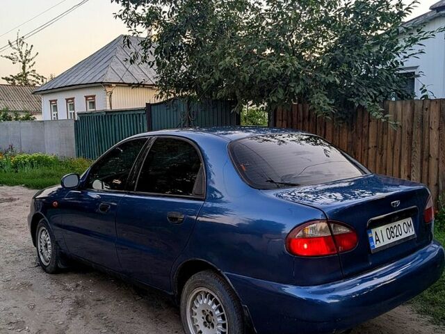 Синий Дэу Ланос, объемом двигателя 1.5 л и пробегом 237 тыс. км за 2150 $, фото 7 на Automoto.ua