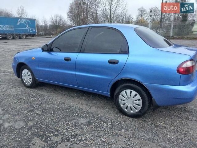 Синий Дэу Ланос, объемом двигателя 1.5 л и пробегом 113 тыс. км за 1800 $, фото 9 на Automoto.ua
