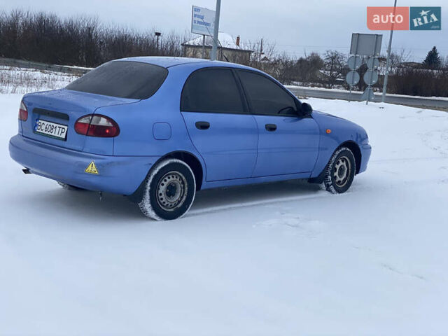 Синий Дэу Ланос, объемом двигателя 1.5 л и пробегом 230 тыс. км за 1750 $, фото 3 на Automoto.ua