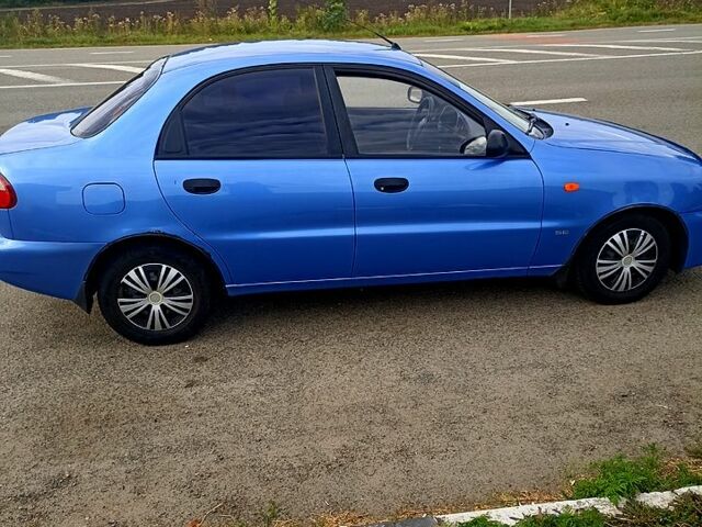 Синий Дэу Ланос, объемом двигателя 1.5 л и пробегом 149 тыс. км за 2900 $, фото 1 на Automoto.ua
