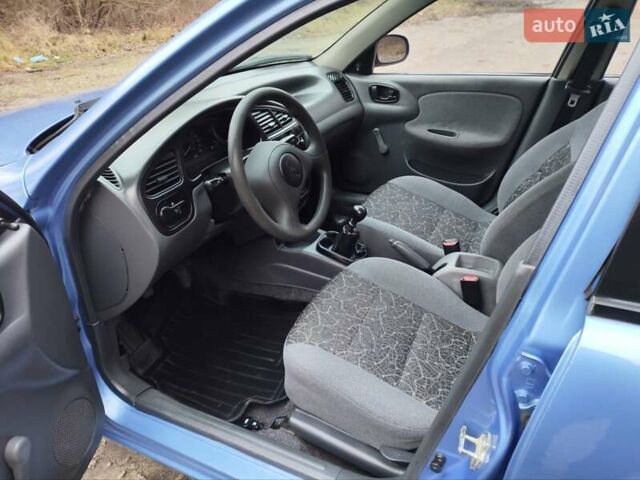 Синий Дэу Ланос, объемом двигателя 1.5 л и пробегом 78 тыс. км за 2900 $, фото 8 на Automoto.ua