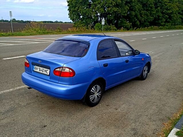 Синий Дэу Ланос, объемом двигателя 1.5 л и пробегом 149 тыс. км за 2900 $, фото 2 на Automoto.ua