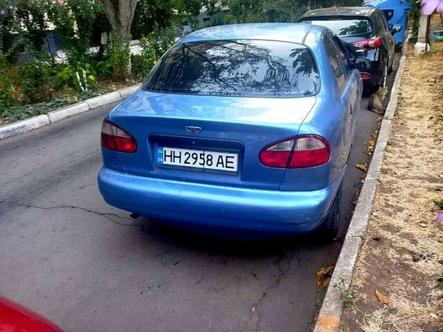 Синий Дэу Ланос, объемом двигателя 1.5 л и пробегом 223 тыс. км за 2500 $, фото 2 на Automoto.ua