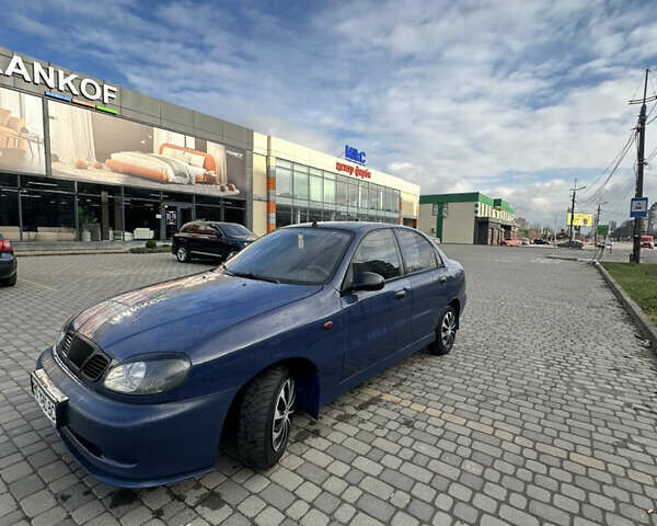 Синий Дэу Ланос, объемом двигателя 1.5 л и пробегом 145 тыс. км за 1899 $, фото 6 на Automoto.ua