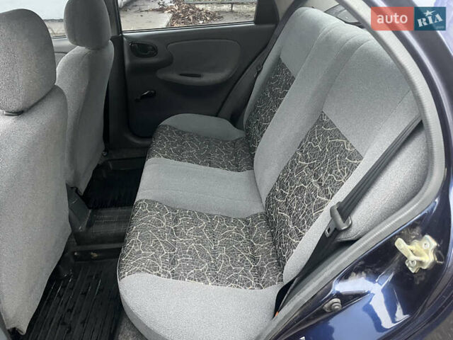 Синий Дэу Ланос, объемом двигателя 1.5 л и пробегом 123 тыс. км за 2300 $, фото 11 на Automoto.ua