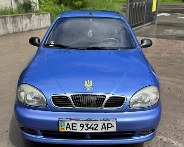 Синий Дэу Ланос, объемом двигателя 1.5 л и пробегом 250 тыс. км за 3600 $, фото 3 на Automoto.ua