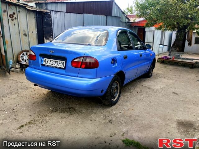 Синий Дэу Ланос, объемом двигателя 1.5 л и пробегом 0 тыс. км за 1450 $, фото 4 на Automoto.ua