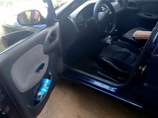 Синий Дэу Ланос, объемом двигателя 1.5 л и пробегом 168 тыс. км за 3500 $, фото 6 на Automoto.ua