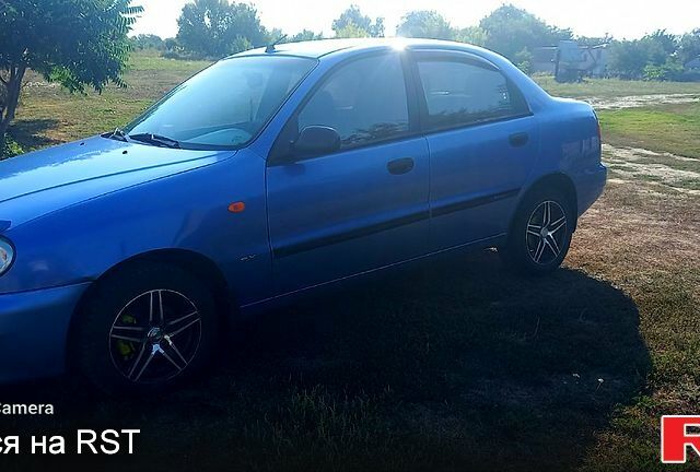 Синий Дэу Ланос, объемом двигателя 1.6 л и пробегом 0 тыс. км за 2650 $, фото 1 на Automoto.ua