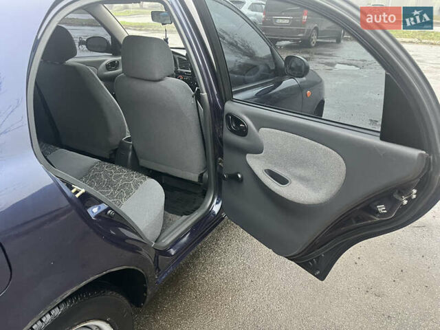 Синий Дэу Ланос, объемом двигателя 1.5 л и пробегом 123 тыс. км за 2300 $, фото 13 на Automoto.ua