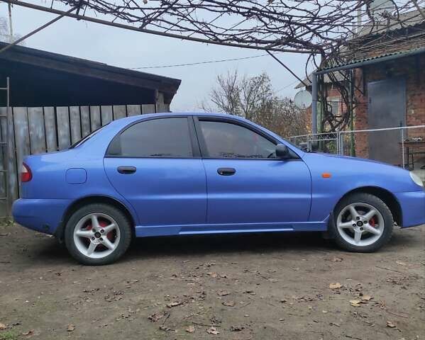 Синий Дэу Ланос, объемом двигателя 1.5 л и пробегом 97 тыс. км за 2900 $, фото 9 на Automoto.ua