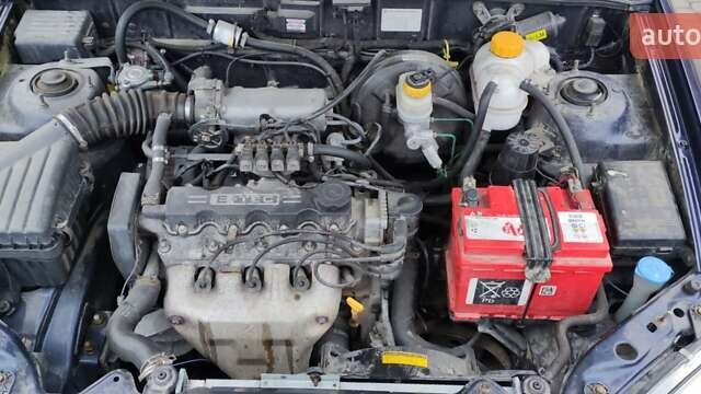 Синий Дэу Ланос, объемом двигателя 1.5 л и пробегом 194 тыс. км за 2593 $, фото 11 на Automoto.ua